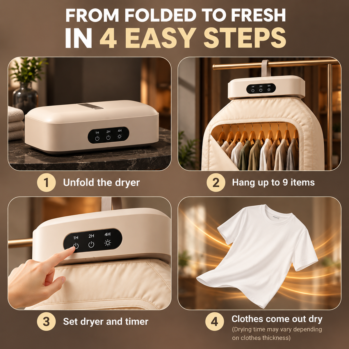 Portable Clothes Dryer